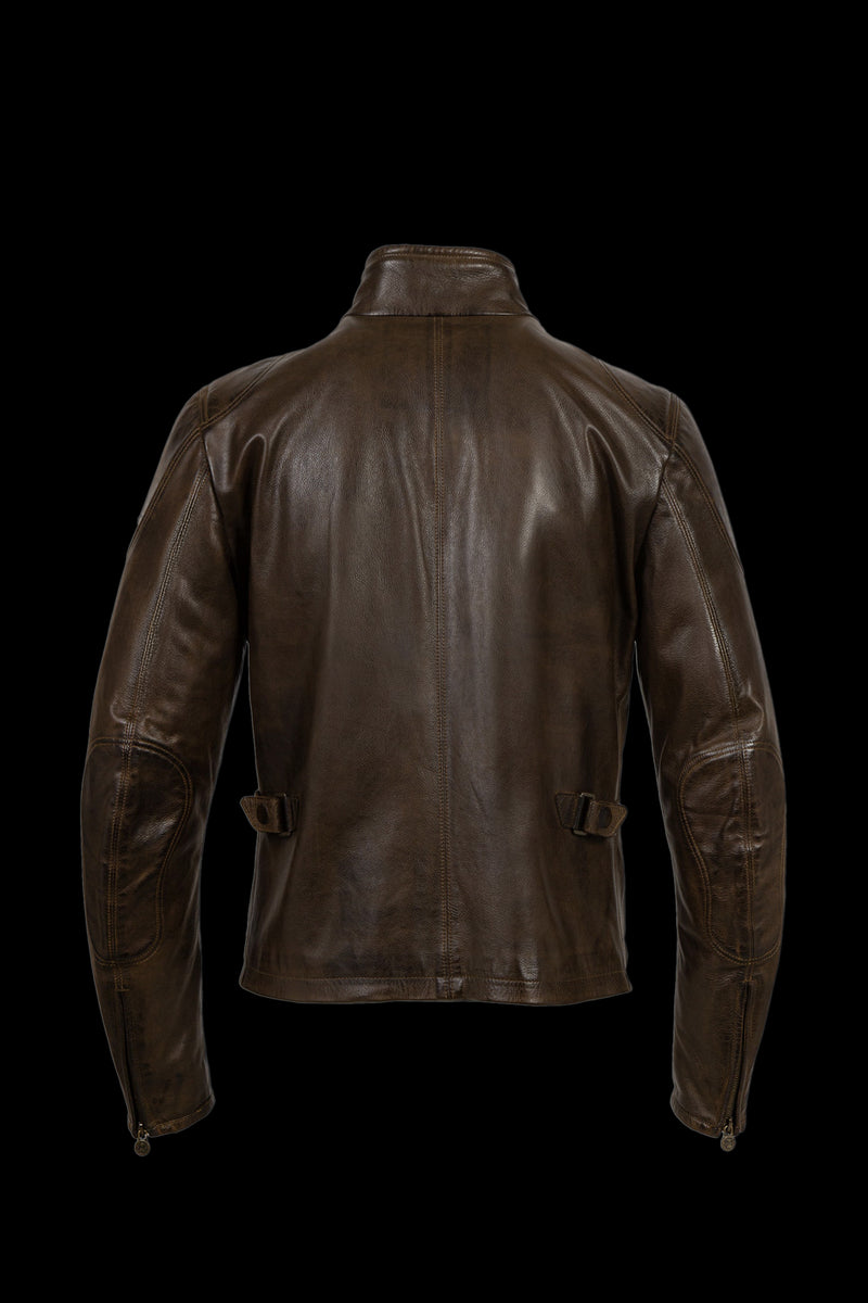 Blouson Cuir Matchless Modèle Marlon Noir Taille XL - Style Moto Neuf Sans étiquette