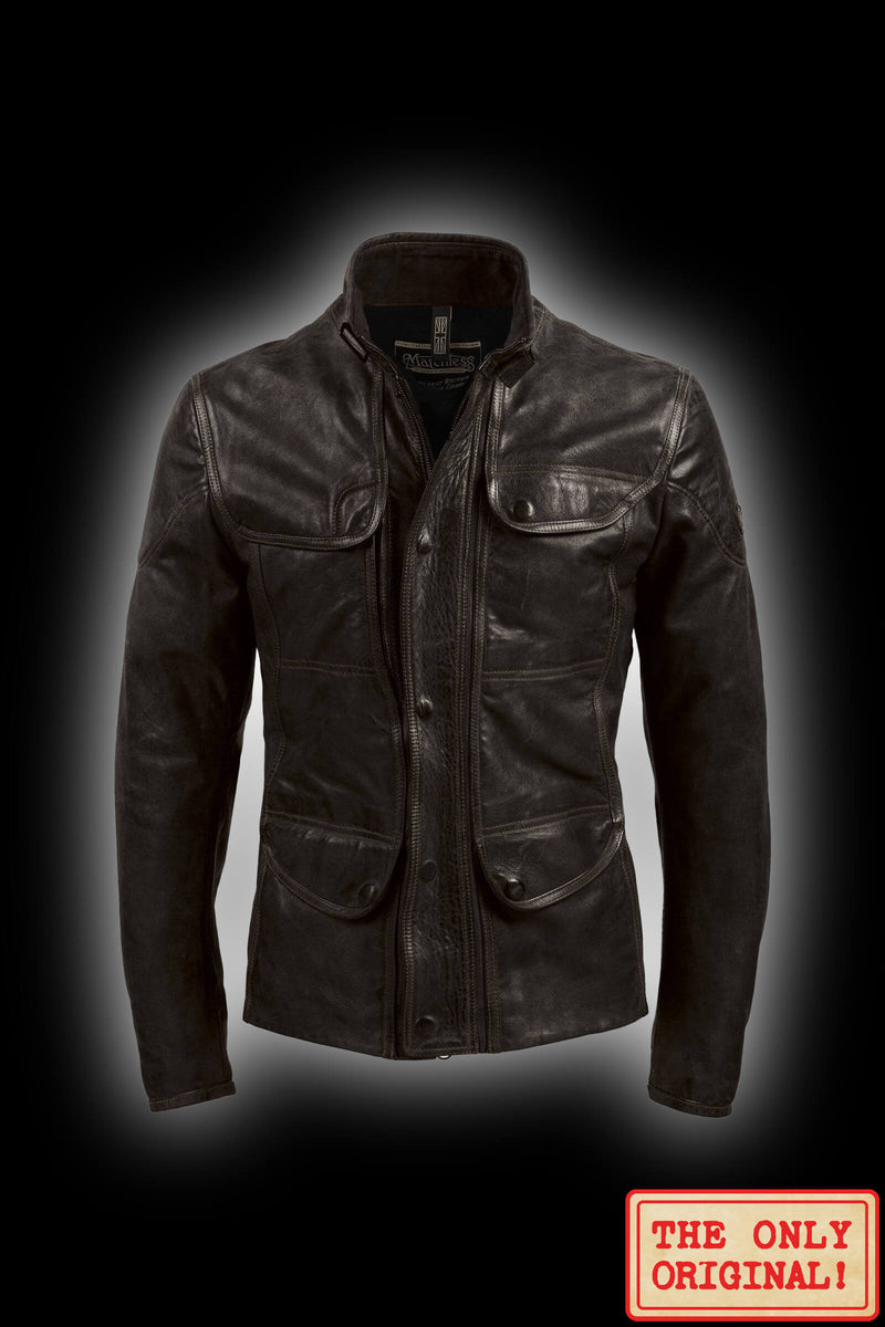 KENSINGTON JACKETAntique Black Matchless London - Main Image