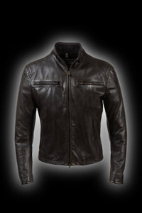 OSBORNE BLOUSON MAN ANTIQUE BLACK - front view