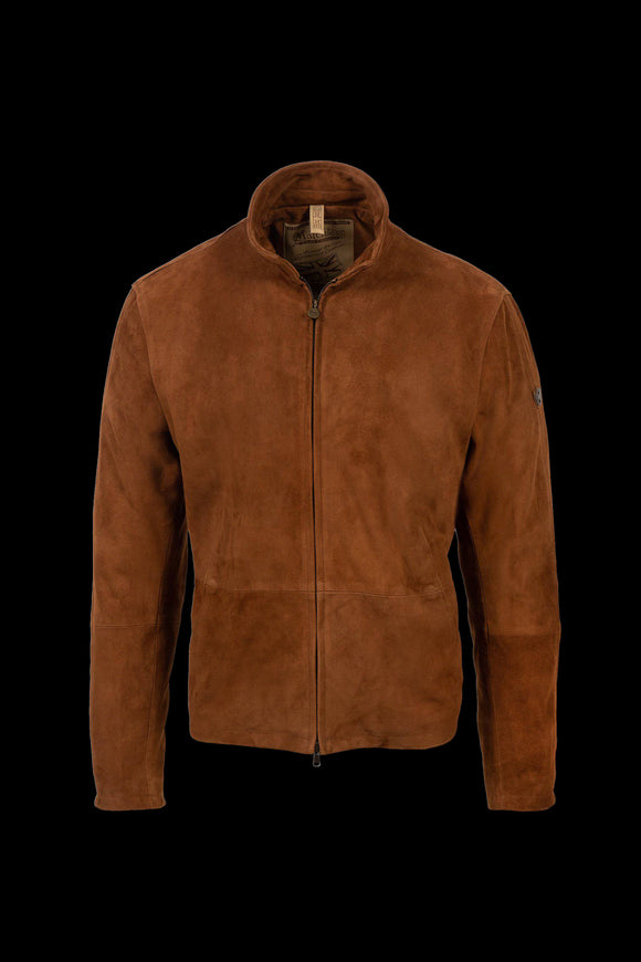 CRAIG BLOUSON CHOCOLATE BROWN - front view